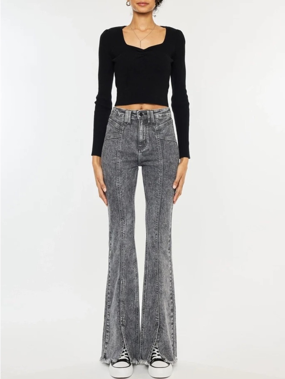 Vici High Rise Flare Jeans
